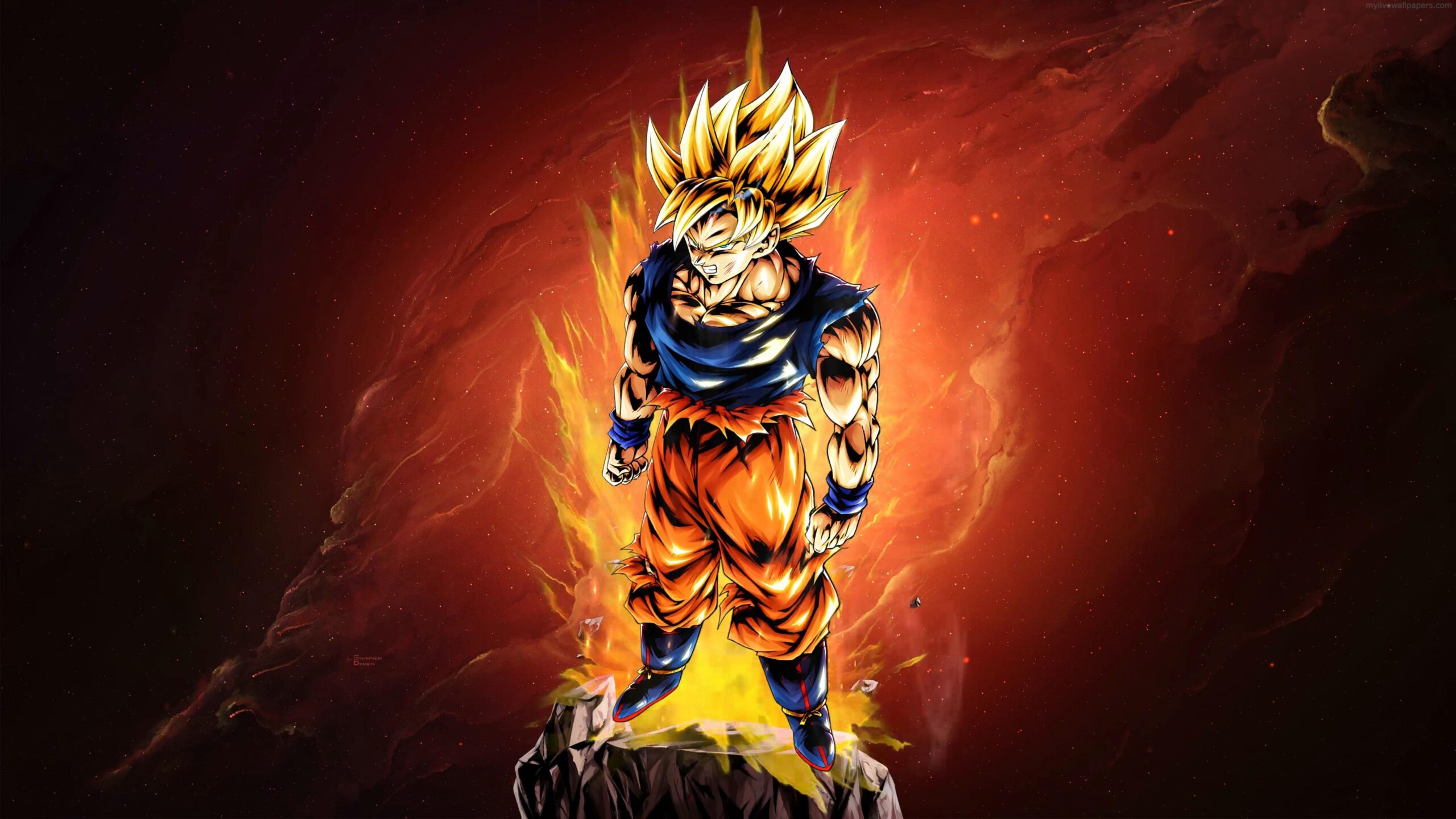 Goku Wallpaper: An Animated Marvel for Dragon Ball Enthusiasts